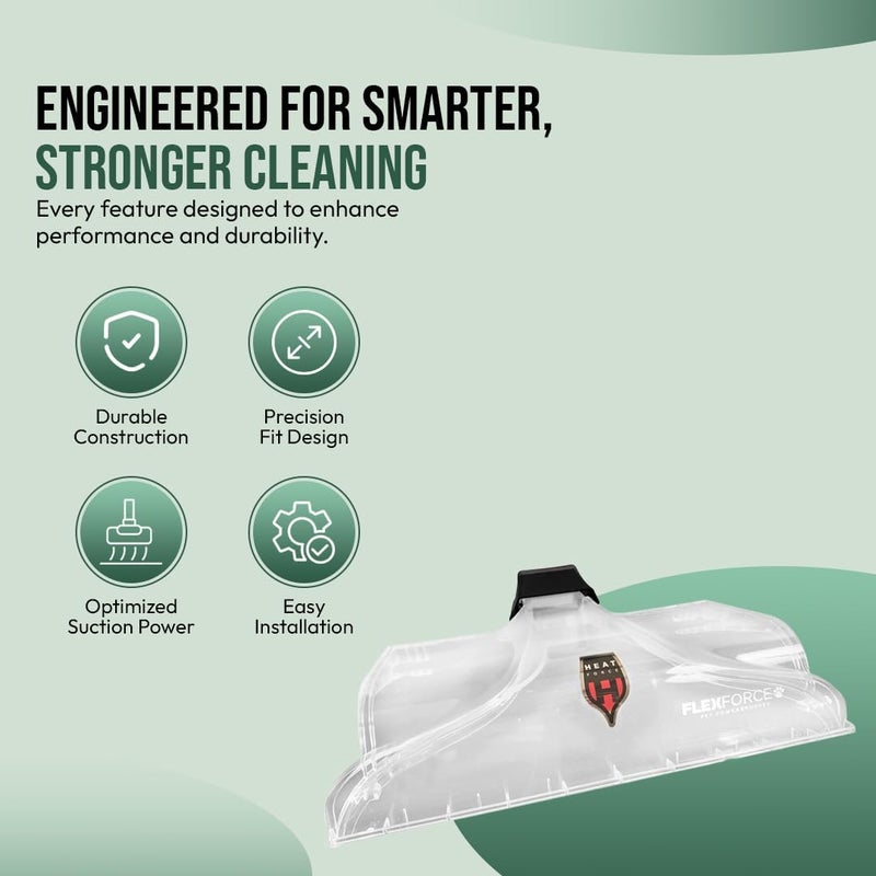 Selgo Upgraded Replacement Front Floor Nozzle Assembly for Hoover - Works with 2nd Generation SmartWash Models, SmartWash PET - Automatic Carpet Cleaner - OEM # 440014442 (Without Sprayer) - Image 2